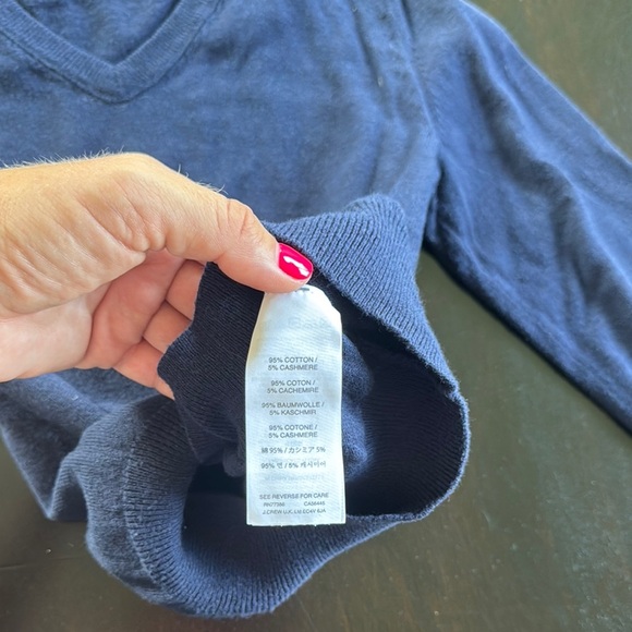 Crewcuts Kids Navy Sweater - Picture 3 of 3